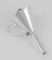 Perfume Funnel - Medium w/ Fluted Top - Sterling Silver