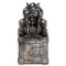 13 oz Silver Antique Statue - Godric the Gargoyle