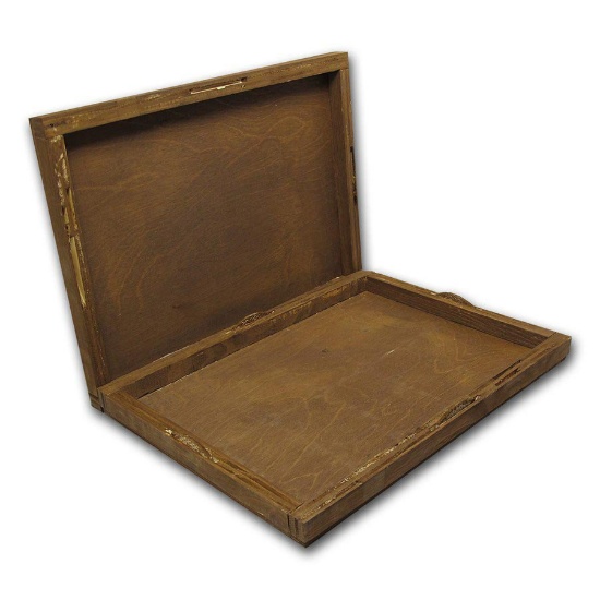 Geiger Edelmetalle Wood Storage Box for Silver Bars