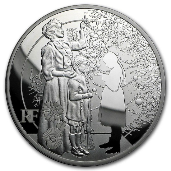 2015 France 5 oz Silver