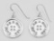 Vintage Style Cute as a Button Earrings - Sterling Silver