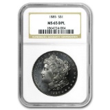 1885 Morgan Dollar MS-65 Deep Prooflike NGC