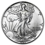 1987 1 oz Silver American Eagle BU