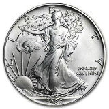 1986 1 oz Silver American Eagle BU