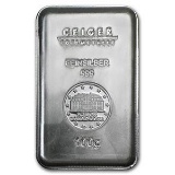 100 gram Silver Bar - Geiger (Security Line Series)