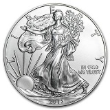 2012 1 oz Silver American Eagle BU