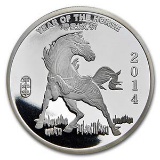 2 oz Silver Round - (2014 Year of the Horse)