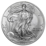 2004 1 oz Silver American Eagle BU