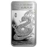 1/2 oz Silver Bar - (2013 Year of the Snake)