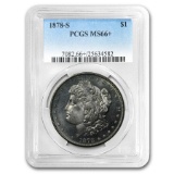 1878-S Morgan Dollar MS-66+ PCGS