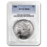 1880 Morgan Dollar MS-66 PCGS