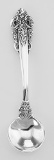 ss66512 - Grapes and Gables Style Sterling Salt Spoon