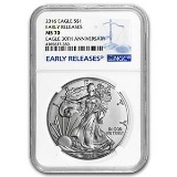 2016 Silver American Eagle MS-70 NGC (Early Releases)