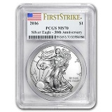 2016 Silver American Eagle MS-70 PCGS (First Strike)