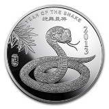 5 oz Silver Round - (2013 Year of the Snake)