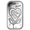 1 oz Silver Bar - With Love