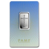 10 g Silver Bar - PAMP Suisse Religious Series (Romanesque Cross)