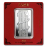 100 gram Silver Bar - PAMP Suisse (Year of the Snake)
