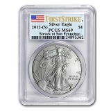 2012 (S) Silver American Eagle MS-69 PCGS (First Strike)