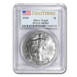 2010 Silver American Eagle MS-69 PCGS (First Strike)