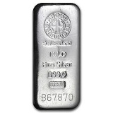 1 kilo Silver Bar - Argor/Heraeus (Switzerland)