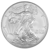 2008 1 oz Silver American Eagle BU