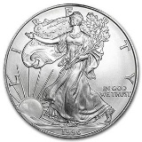 1996 1 oz Silver American Eagle BU