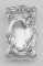 Art Nouveau Floral Scroll Repousse Match Safe Holder Case Sterling 925