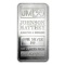 100 oz Silver Bar - Johnson Matthey (Pressed)