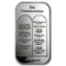 1 oz Silver Bar - Ten Commandments (Portuguese)