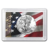 2016 1 oz Silver American Eagle BU (Flag Design, Harris Holder)