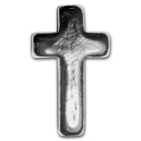 1 oz Silver - Yeager Poured Silver (Cross)