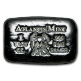 1 oz Silver Bar - Atlantis Mint (Zodiac Series, Gemini)