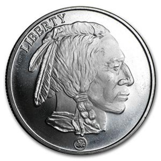 1 oz Silver Round - Buffalo (RMC)