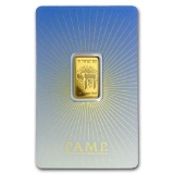5 gr Gold Bar - PAMP Suisse Religious Series (Am Yisrael Chai!)