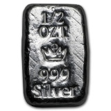 1/2 oz Silver Bar - Monarch Precious Metals