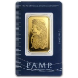 3 Tolas Gold Bar - PAMP Suisse Fortuna (In Assay)