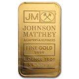 1 oz Gold Bar - Johnson Matthey