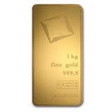 1000 gram Gold Bar - Valcambi (Pressed w/Assay)
