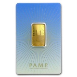 10 gram Gold Bar - PAMP Suisse Religious Series (Ka' Bah, Mecca)