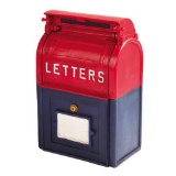 MAILBOX SAVINGS BANK 4 1/8in. x 2 5/8in. x 6 1/4in.