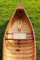 HAND MADE WOODEN Canoe With Ribs Curved bow 10feet W/CO