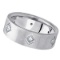 Princess Cut Diamond Wedding Band in Palladium (0.60 ctw)