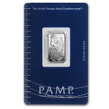 2.5 gram Silver Bar - PAMP Suisse (Fortuna)