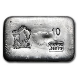 10 oz Silver Bar - Bison Bullion