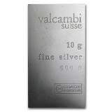 10 gram Silver Bar - Valcambi