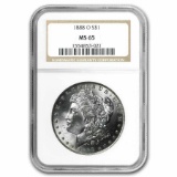 1888-O Morgan Dollar MS-65 NGC