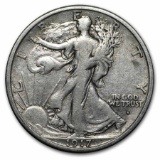 1917-S Obv Walking Liberty Half Dollar Fine