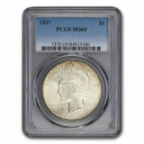 1927 Peace Dollar MS-65 PCGS