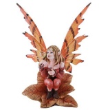 AUTUMN LEAF FAIRY 4 3/4in. x 3in. x 5 3/4in.